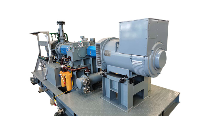 无油螺杆式水蒸气膨胀发电机组